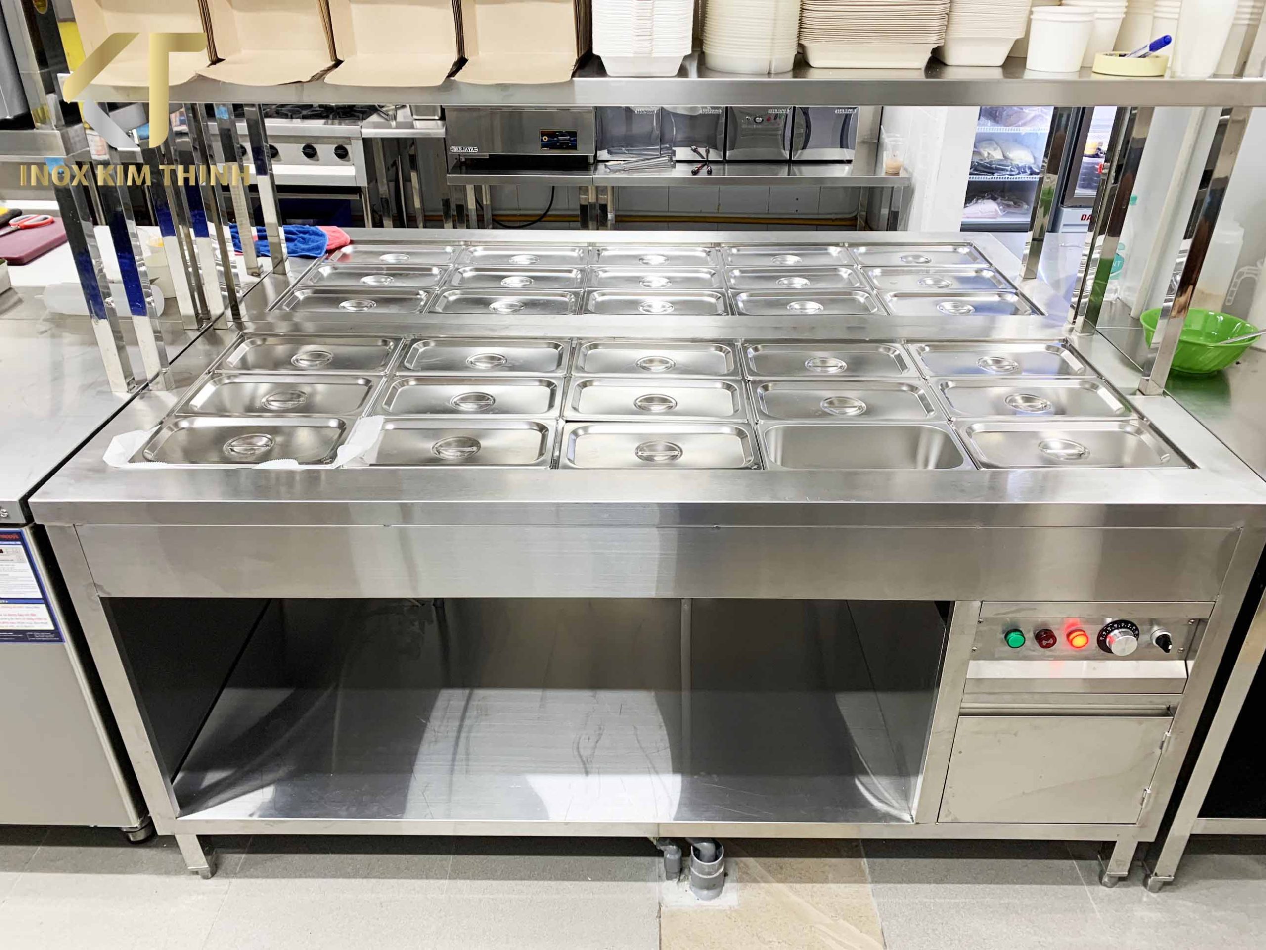 Quầy Pha Chế Trà Chanh Inox