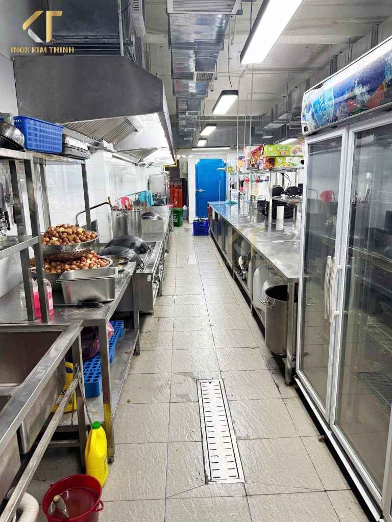 Dự án thiết kế và thị công hệ thống bếp nhà hàng The Gangs Airport