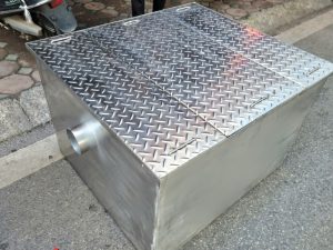 bể tách mỡ âm sàn