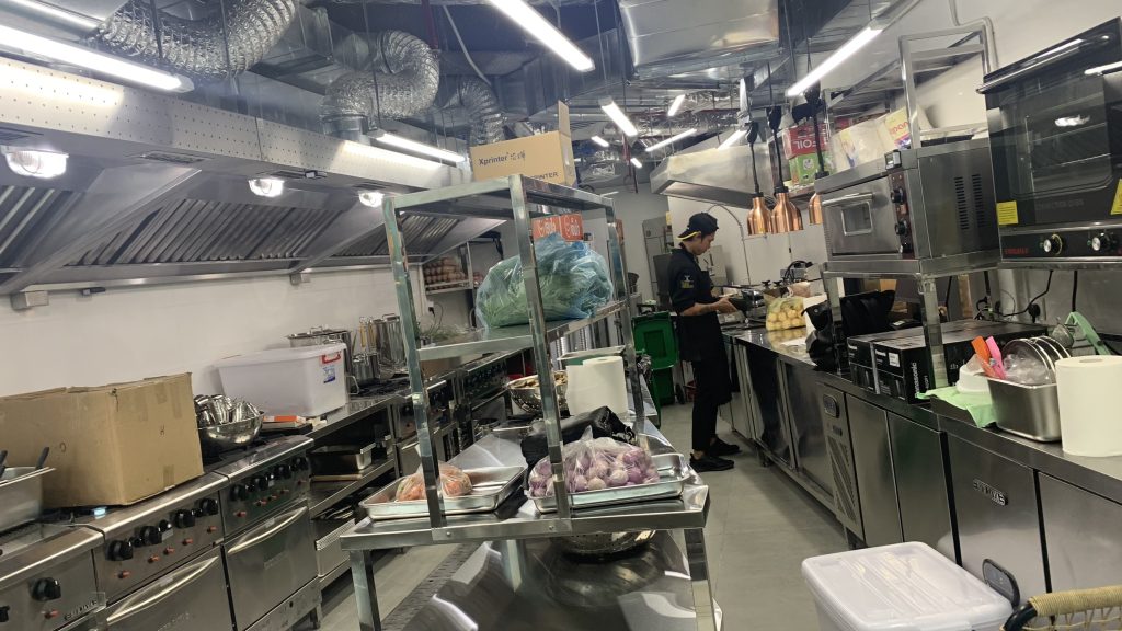 Dự án thiết kế và thị công hệ thống bếp nhà hàng Topping Beef Diamond