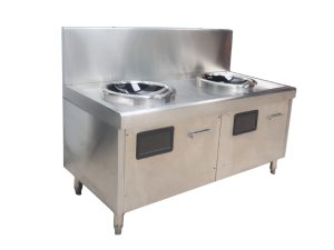Bếp xào đôi mặt lõm kính