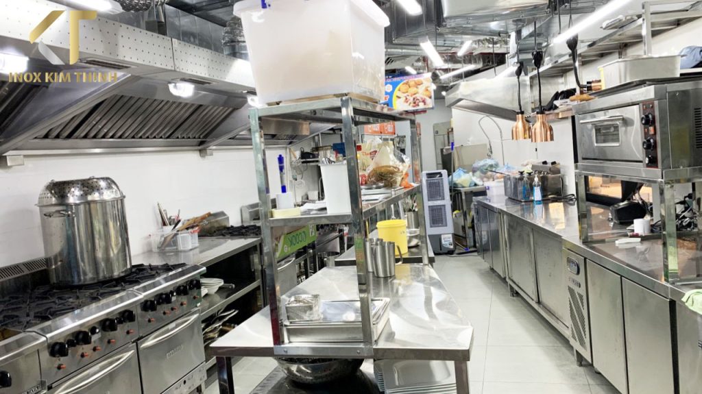 Dự án thiết kế và thị công hệ thống bếp nhà hàng Topping Beef Diamond