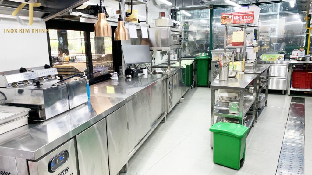 Dự án thiết kế và thị công hệ thống bếp nhà hàng Topping Beef Diamond