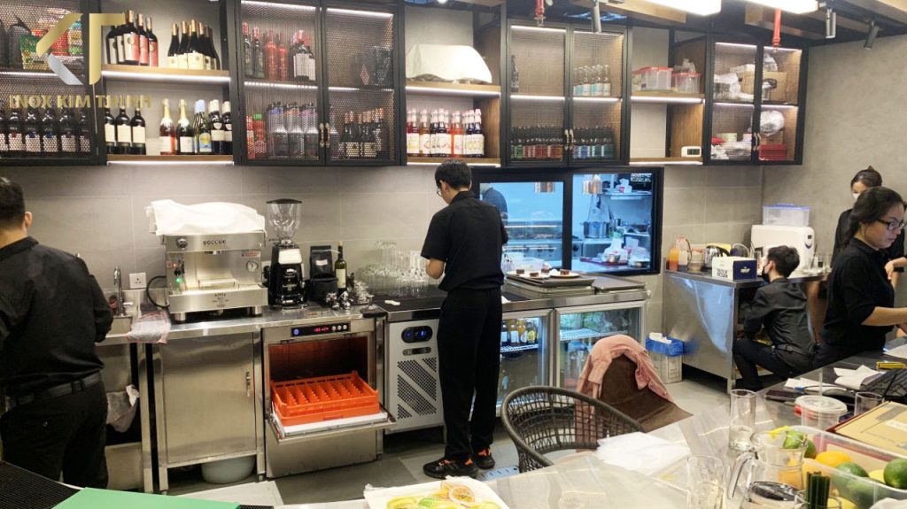 Dự án thiết kế và thị công hệ thống bếp nhà hàng Topping Beef Diamond