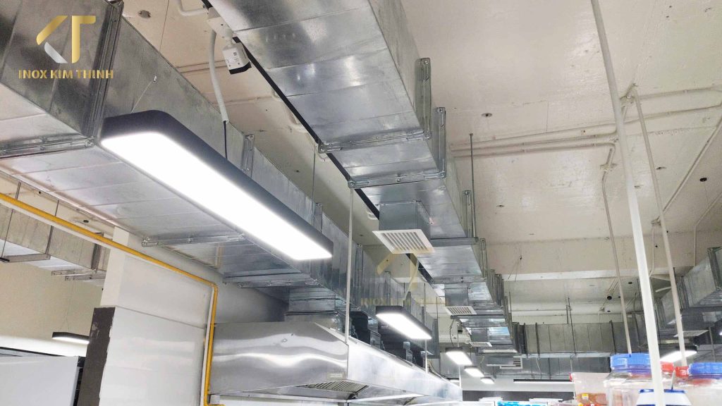 Dự án thiết kế và thị công hệ thống bếp nhà hàng The Gangs Airport