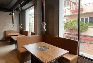 hệ thống hút khói tại bàn