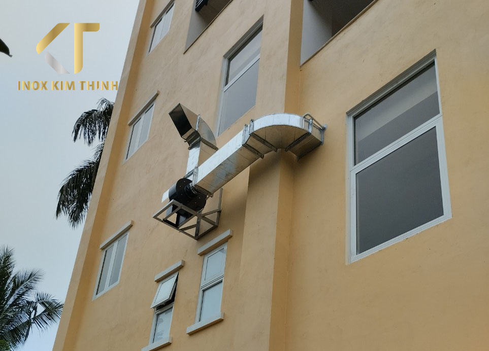 Tư vấn thiết kế và thi công hệ thống hút khói Nhà ăn Quân đội Tp. Thủ Đức