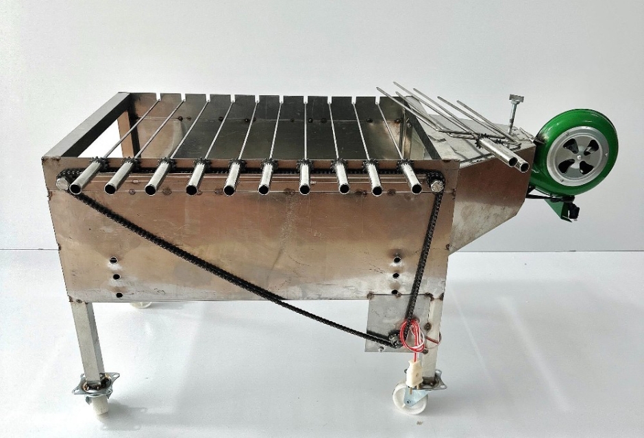 Inox Kim Thịnh - Địa chỉ mua lò nướng than tự xoay uy tín, chất lượng, giá xưởng