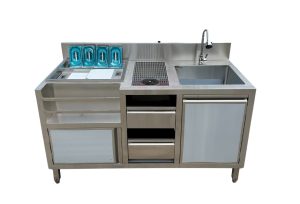 quầy bar inox