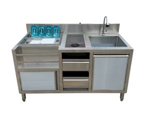 quầy bar inox