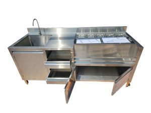 Quầy bar inox theo yêu cầu