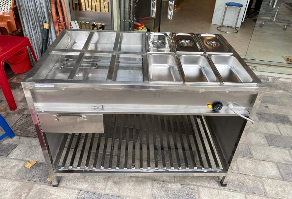 Mua thiết bị giữ nóng thức ăn inox chất lượng, giá tốt tại Inox Kim Thịnh