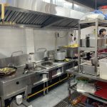 Dự án thiết kế và thị công hệ thống bếp nhà hàng Rakuen BBQ Bàu Cát