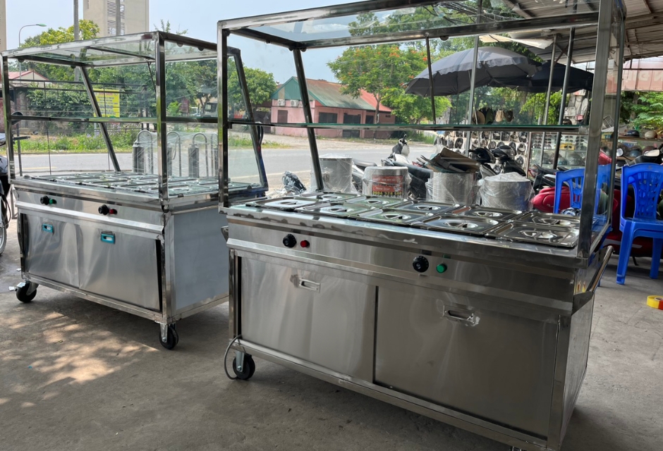 Inox Kim Thịnh - Địa chỉ bán tủ hâm nóng thức ăn 10 khay uy tín, giá tốt Inox Kim Thịnh - Địa chỉ bán tủ hâm nóng thức ăn 10 khay uy tín, giá tốt