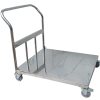 xe đẩy inox 1 tầng