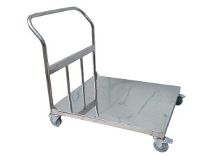 xe đẩy inox 1 tầng
