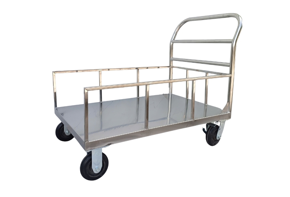 Inox Kim Thịnh chuyên tư vấn, thiết kế và gia công đa dạng các dòng xe đẩy inox
