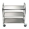 xe đẩy thức ăn inox