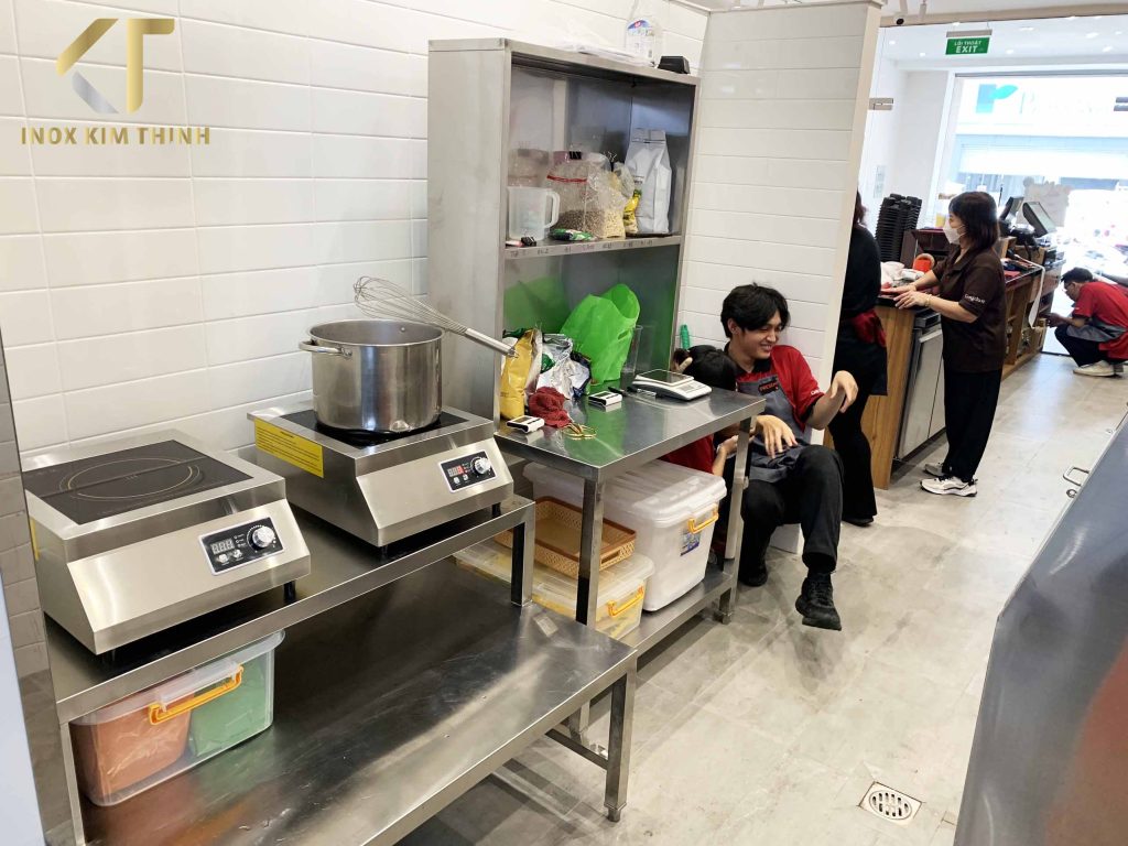 Dự án tối ưu hệ thống quầy pha chế trọn gói – Gongcha Quang Trung (Quận Gò Vấp)