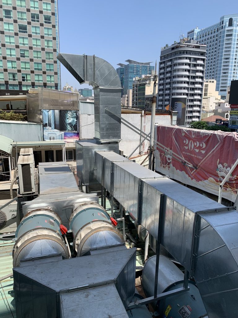 Dự án thiết kế và thị công hệ thống bếp nhà hàng The SAKE