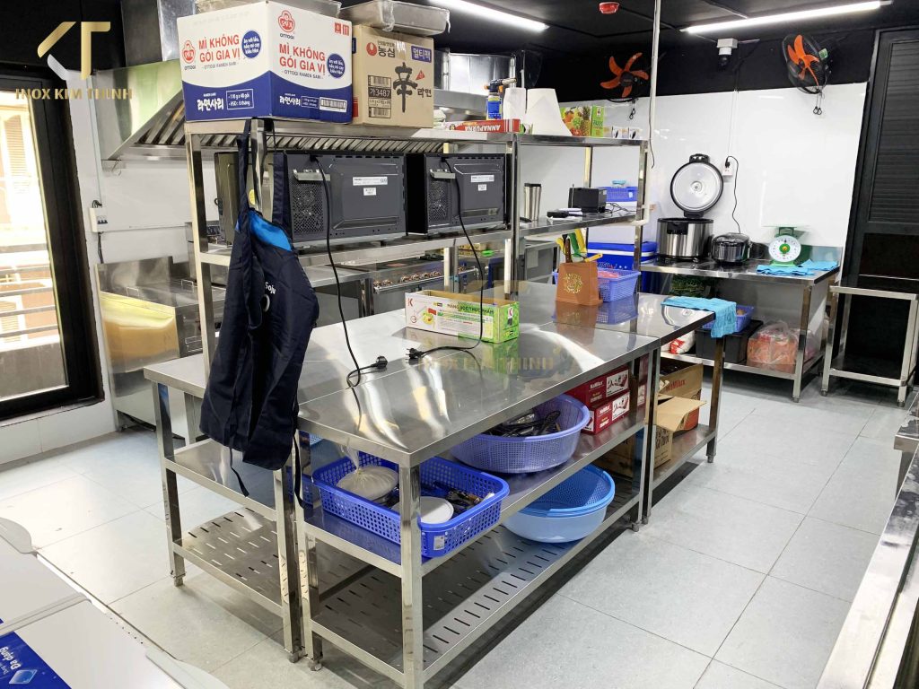 Dự án thiết kế và thị công hệ thống bếp nhà hàng The Rán – Korea Local Food Restaurant