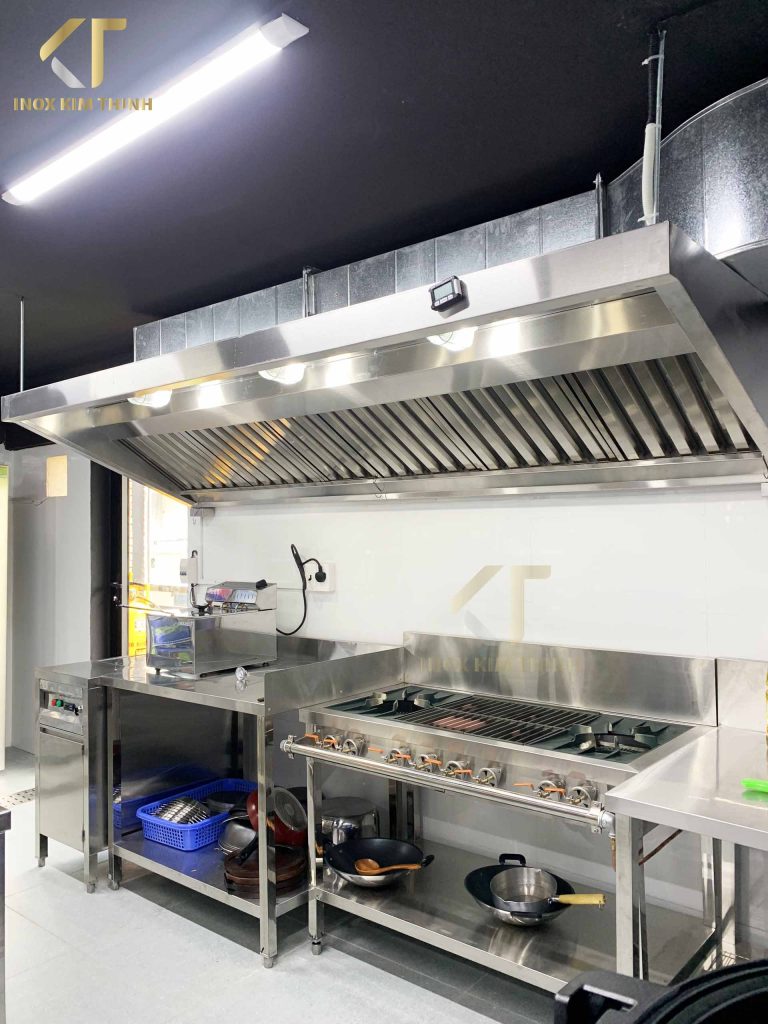 Dự án thiết kế và thị công hệ thống bếp nhà hàng The Rán – Korea Local Food Restaurant