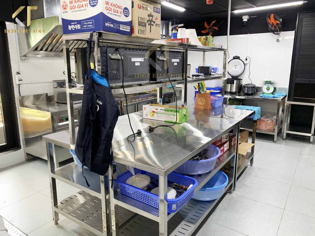 Dự án thiết kế và thị công hệ thống bếp nhà hàng The Rán – Korea Local Food Restaurant