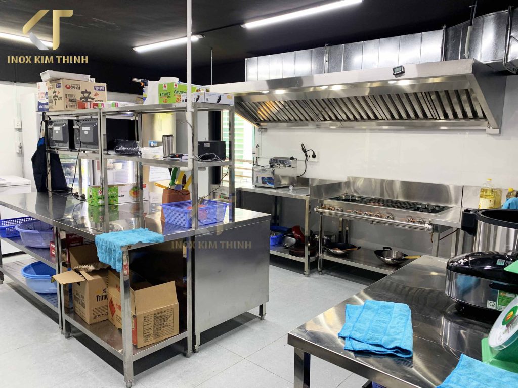 Dự án thiết kế và thị công hệ thống bếp nhà hàng The Rán – Korea Local Food Restaurant