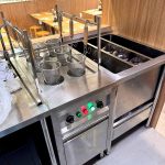 Dự án thiết kế và thị công thiết bị bếp cửa hàng Phở 24H Nguyễn Văn Chiêm