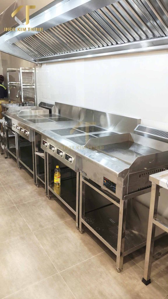 Dự án thiết kế và thị công thiết bị bếp nhà hàng Melbourne