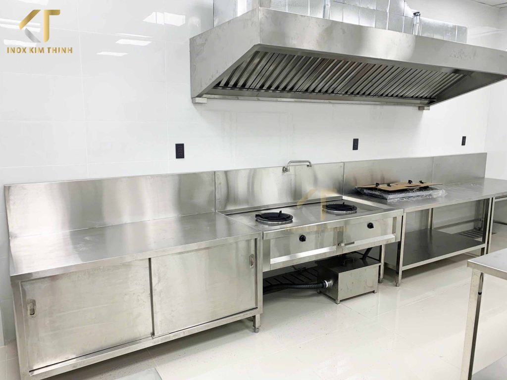 Dự án thiết kế và thi công bếp công nghiệp – Hwata Nhơn Trạch