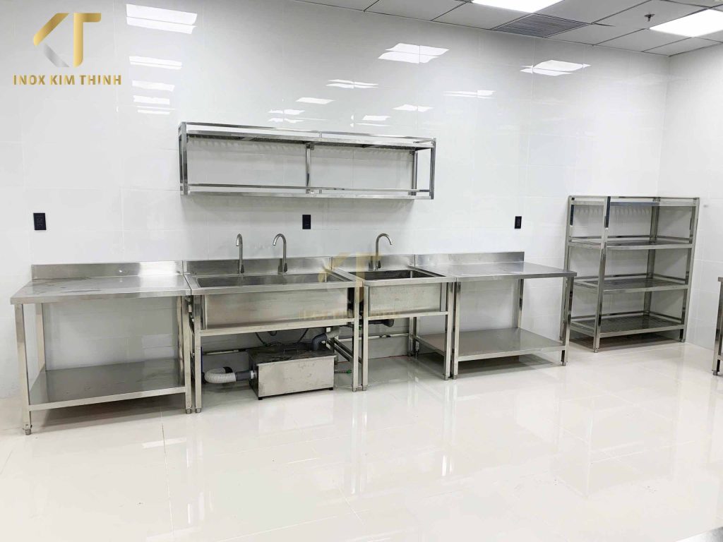 Dự án thiết kế và thi công bếp công nghiệp – Hwata Nhơn Trạch