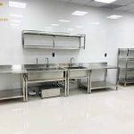 Dự án thiết kế và thi công bếp công nghiệp – Hwata Nhơn Trạch