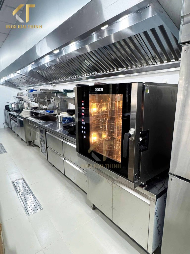 Dự án thiết kế và thị công thiết bị bếp nhà hàng Steakhouse Đà Nẵng