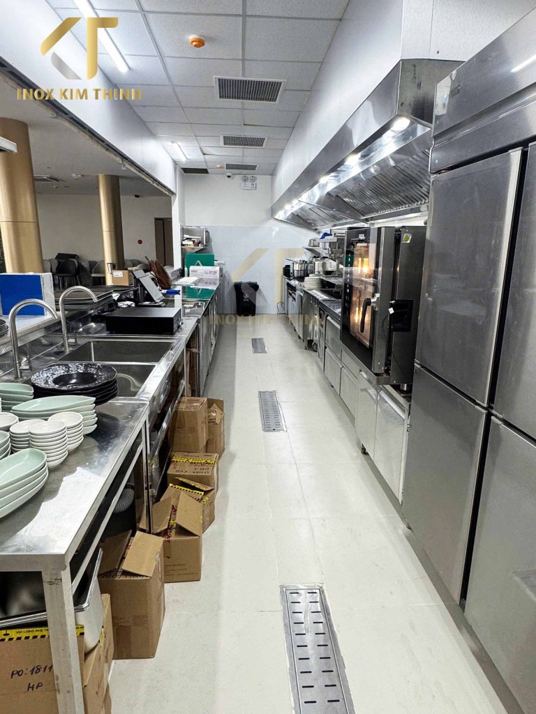 Dự án thiết kế và thị công thiết bị bếp nhà hàng Steakhouse Đà Nẵng