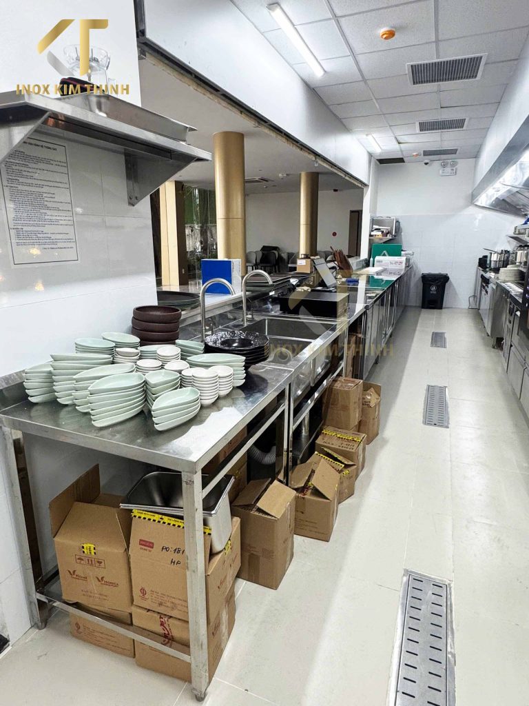 Dự án thiết kế và thị công thiết bị bếp nhà hàng Steakhouse Đà Nẵng