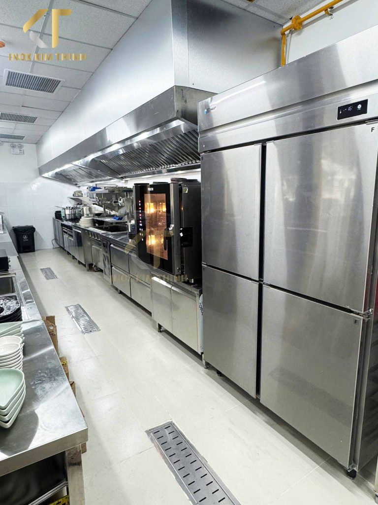 Dự án thiết kế và thị công thiết bị bếp nhà hàng Steakhouse Đà Nẵng