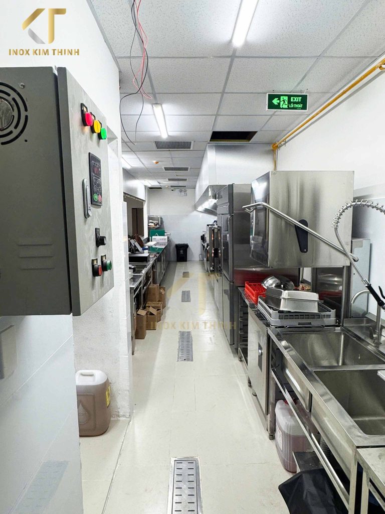 Dự án thiết kế và thị công thiết bị bếp nhà hàng Steakhouse Đà Nẵng