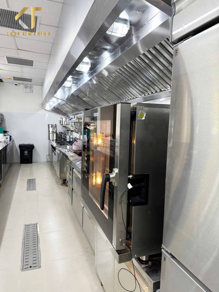 Dự án thiết kế và thị công thiết bị bếp nhà hàng Steakhouse Đà Nẵng