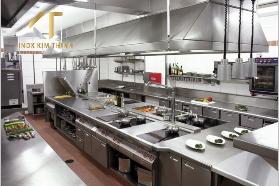 Bếp từ công nghiệp inox